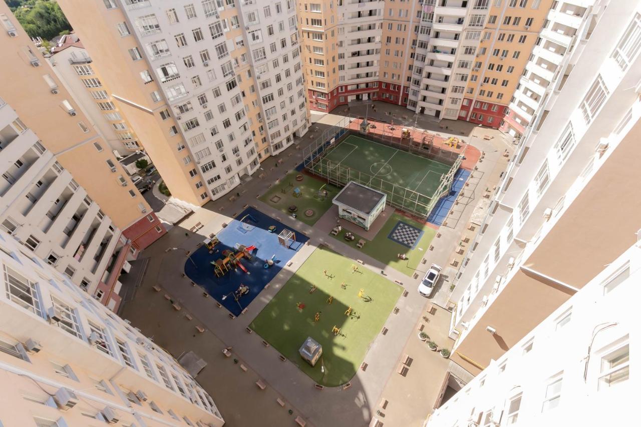 Comfortable Apartment With A Panoramic View Кишинёв Экстерьер фото