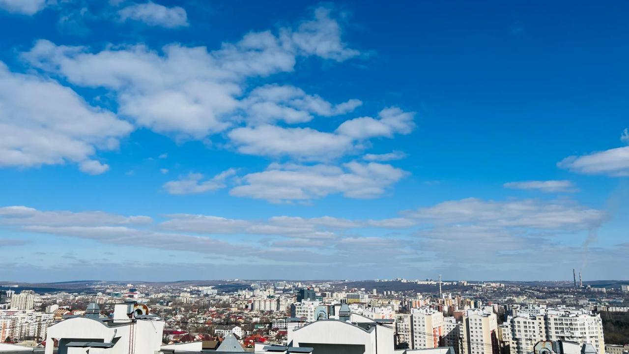 Comfortable Apartment With A Panoramic View Кишинёв Экстерьер фото